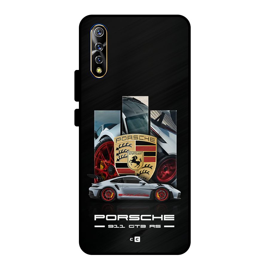 Magnificent Supercar Metal Back Case for Vivo S1