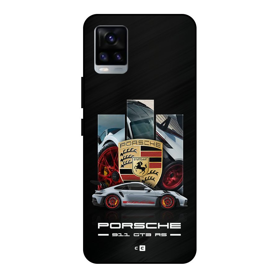Magnificent Supercar Metal Back Case for Vivo V20 2021