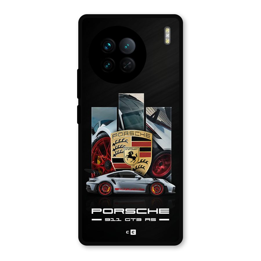 Magnificent Supercar Metal Back Case for Vivo X90