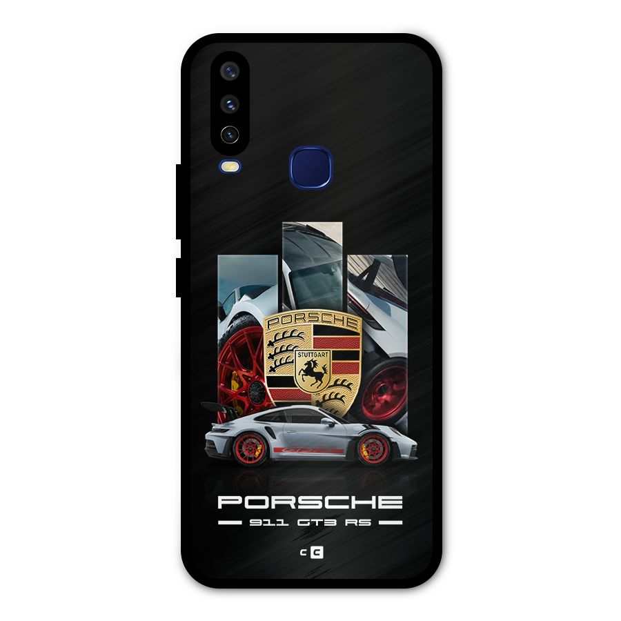 Magnificent Supercar Metal Back Case for Vivo Y15
