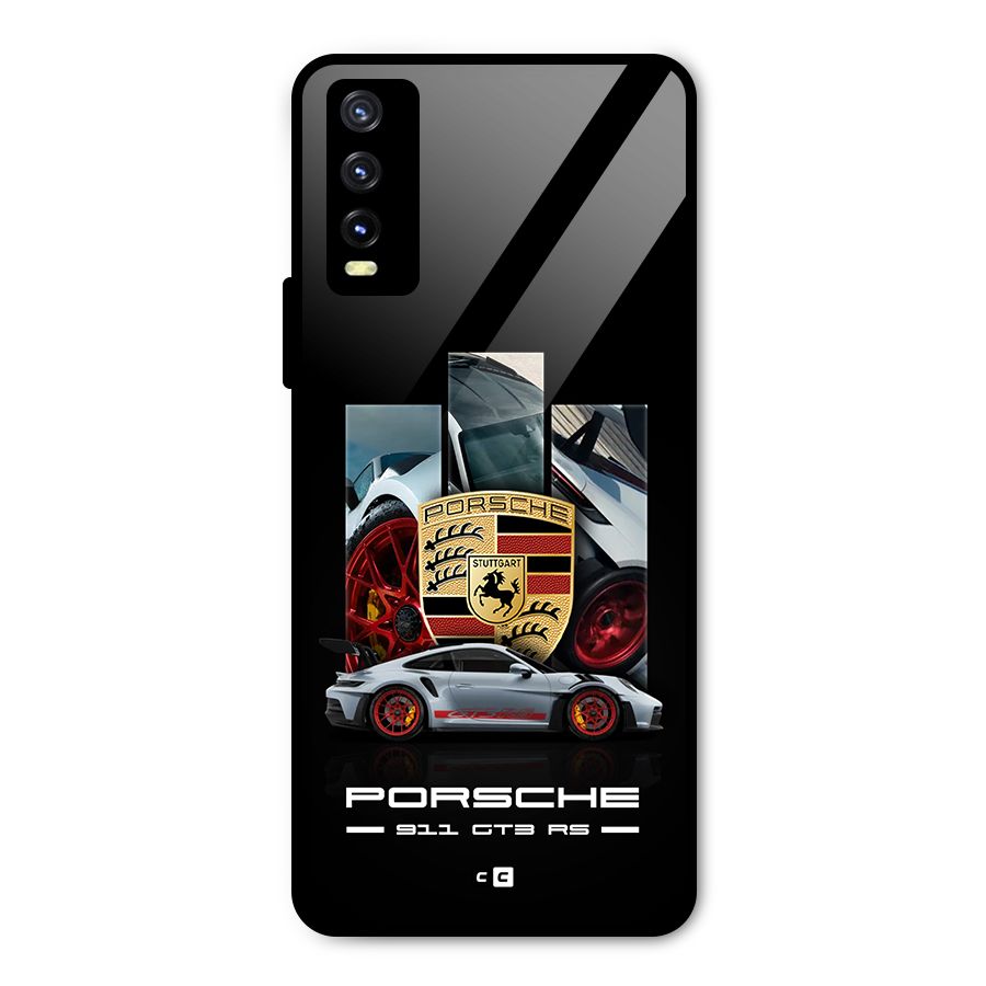 Magnificent Supercar Metal Back Case for Vivo Y20