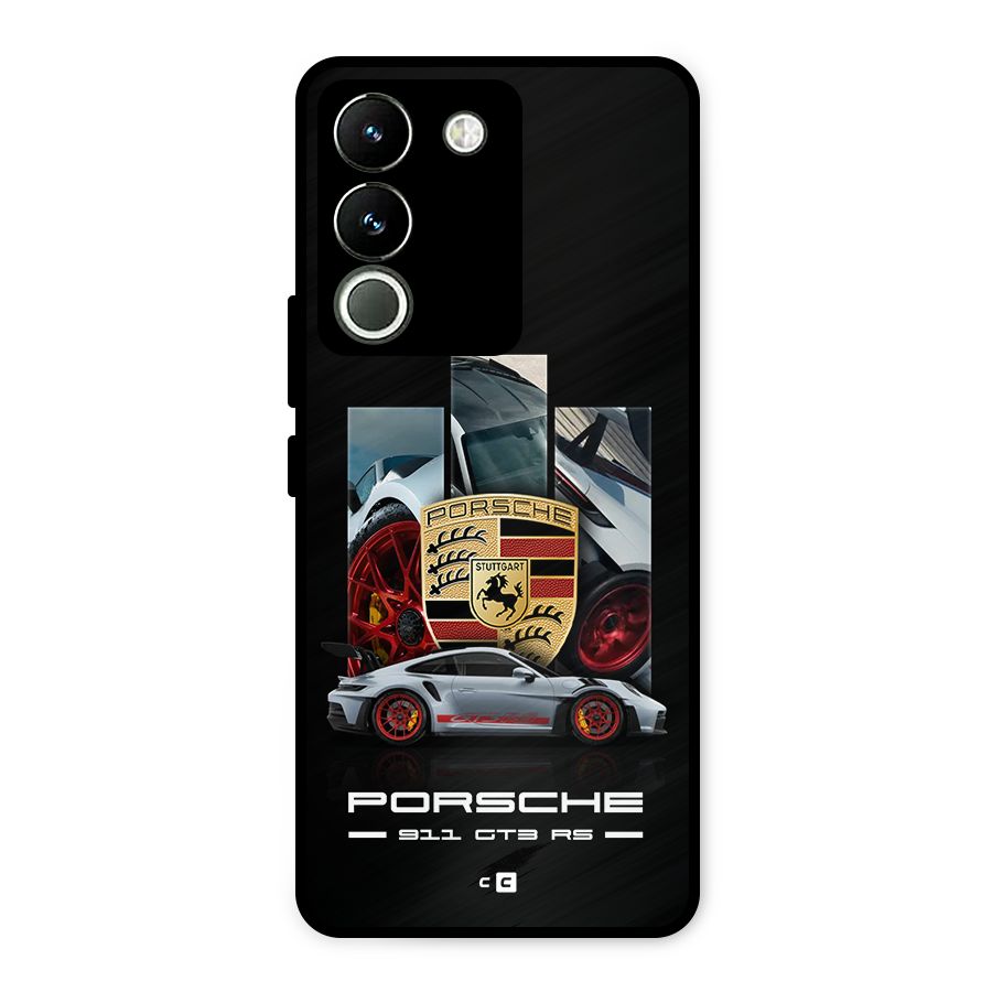 Magnificent Supercar Metal Back Case for Vivo Y200