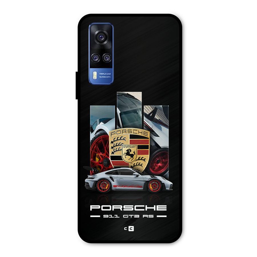 Magnificent Supercar Metal Back Case for Vivo Y31