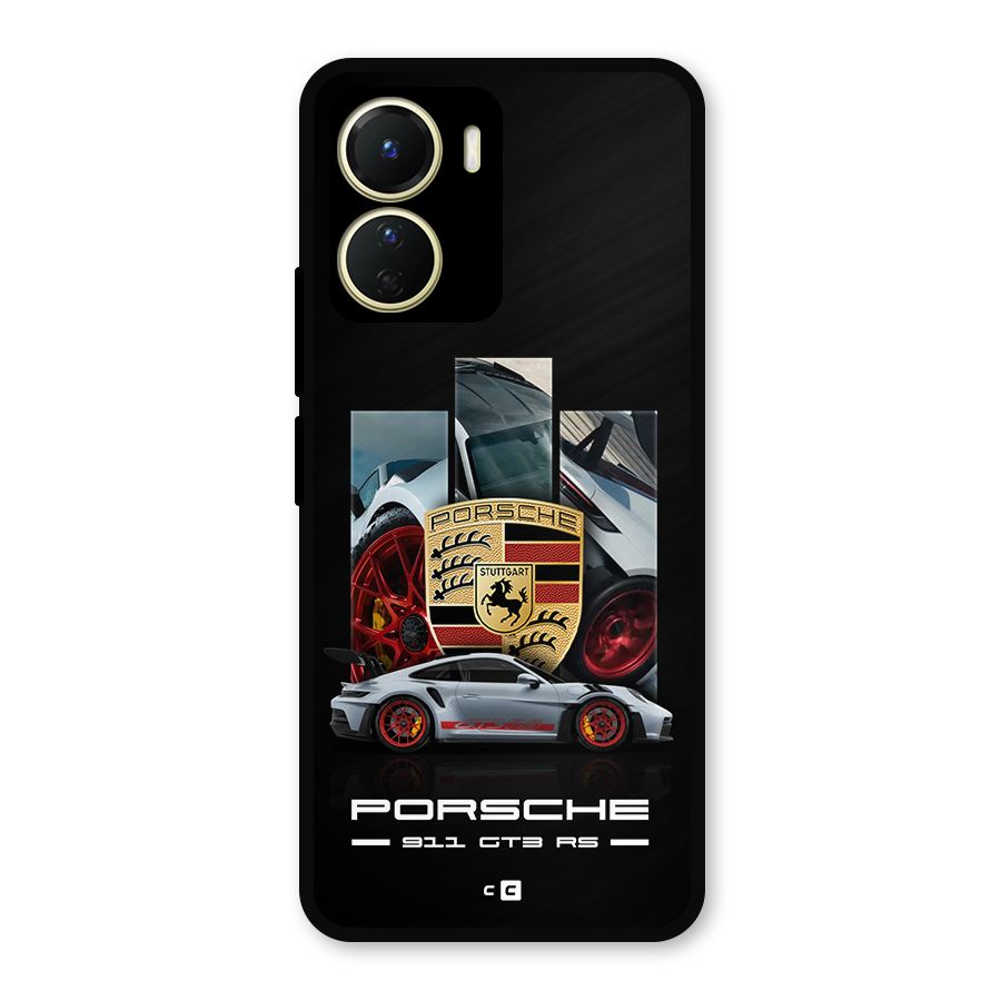 Magnificent Supercar Metal Back Case for Vivo Y56