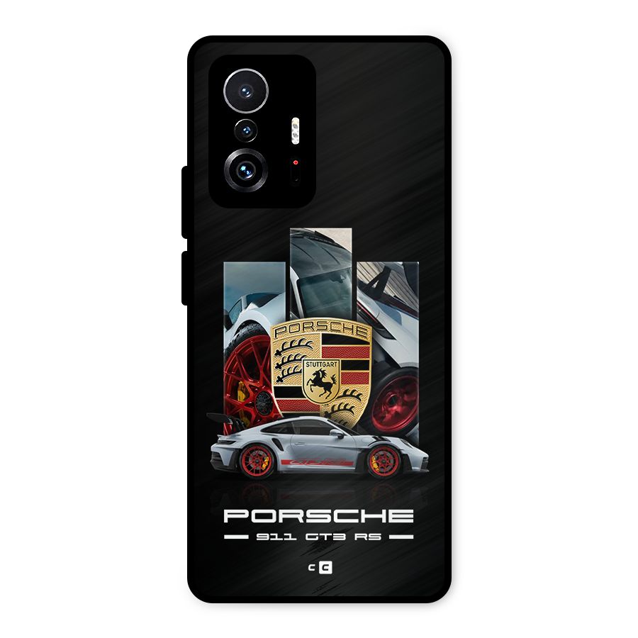 Magnificent Supercar Metal Back Case for Xiaomi 11T Pro