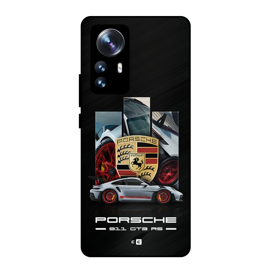 Magnificent Supercar Metal Back Case for Xiaomi 12 Pro
