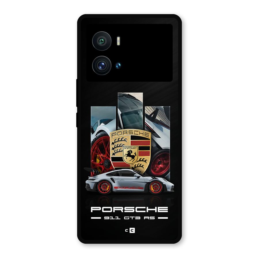 Magnificent Supercar Metal Back Case for iQOO 9 Pro