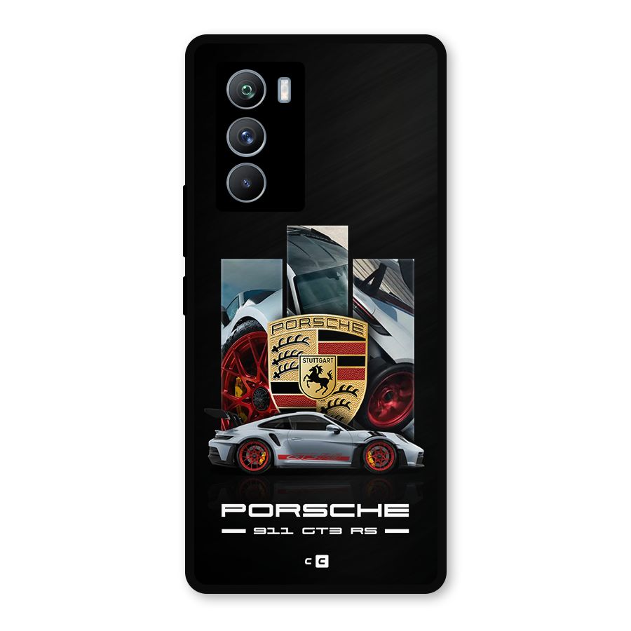 Magnificent Supercar Metal Back Case for iQOO 9 SE