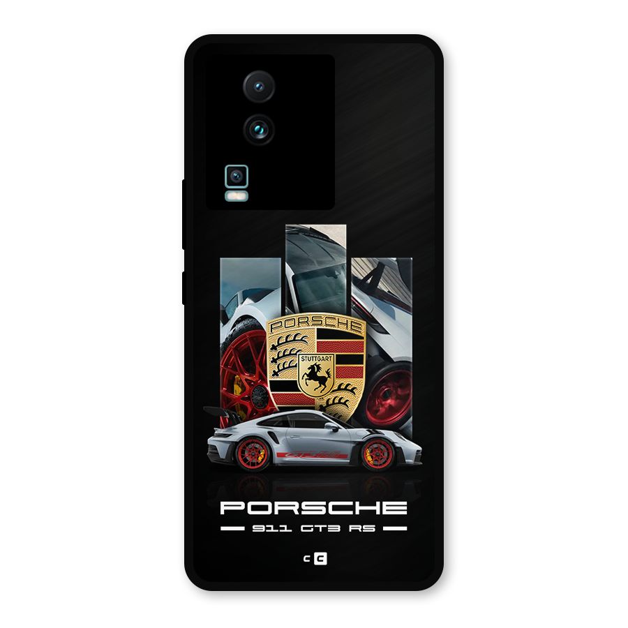 Magnificent Supercar Metal Back Case for iQOO Neo 7