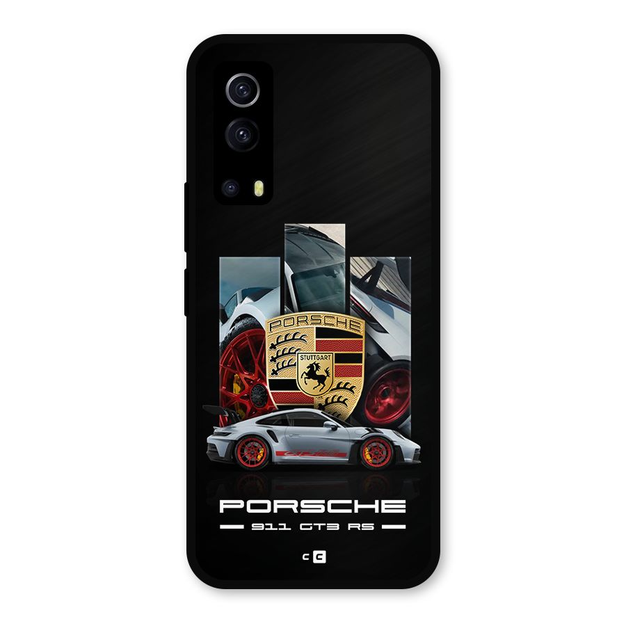 Magnificent Supercar Metal Back Case for iQOO Z3