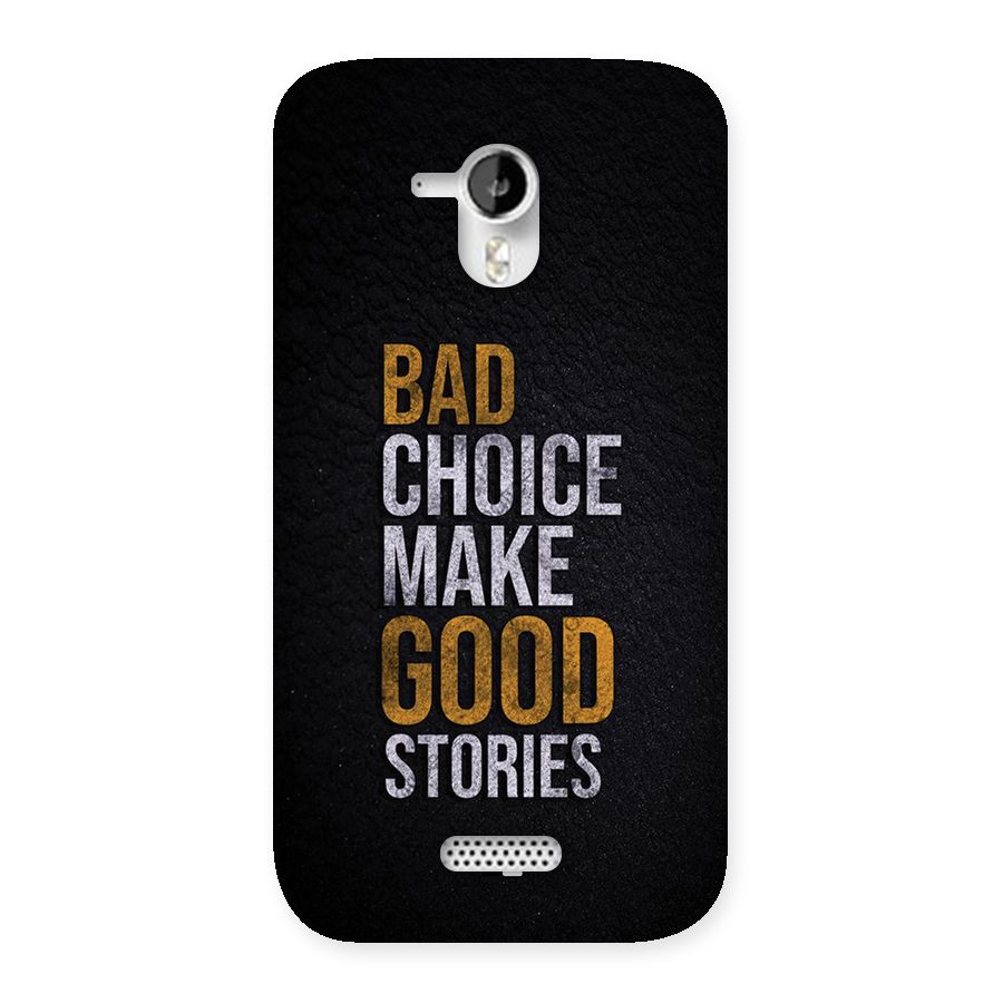 Make Good Stories Back Case for Canvas HD A116