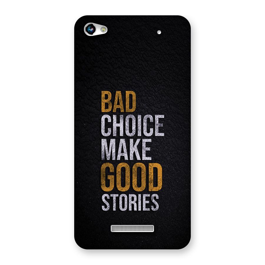 Make Good Stories Back Case for Canvas Hue 2 A316