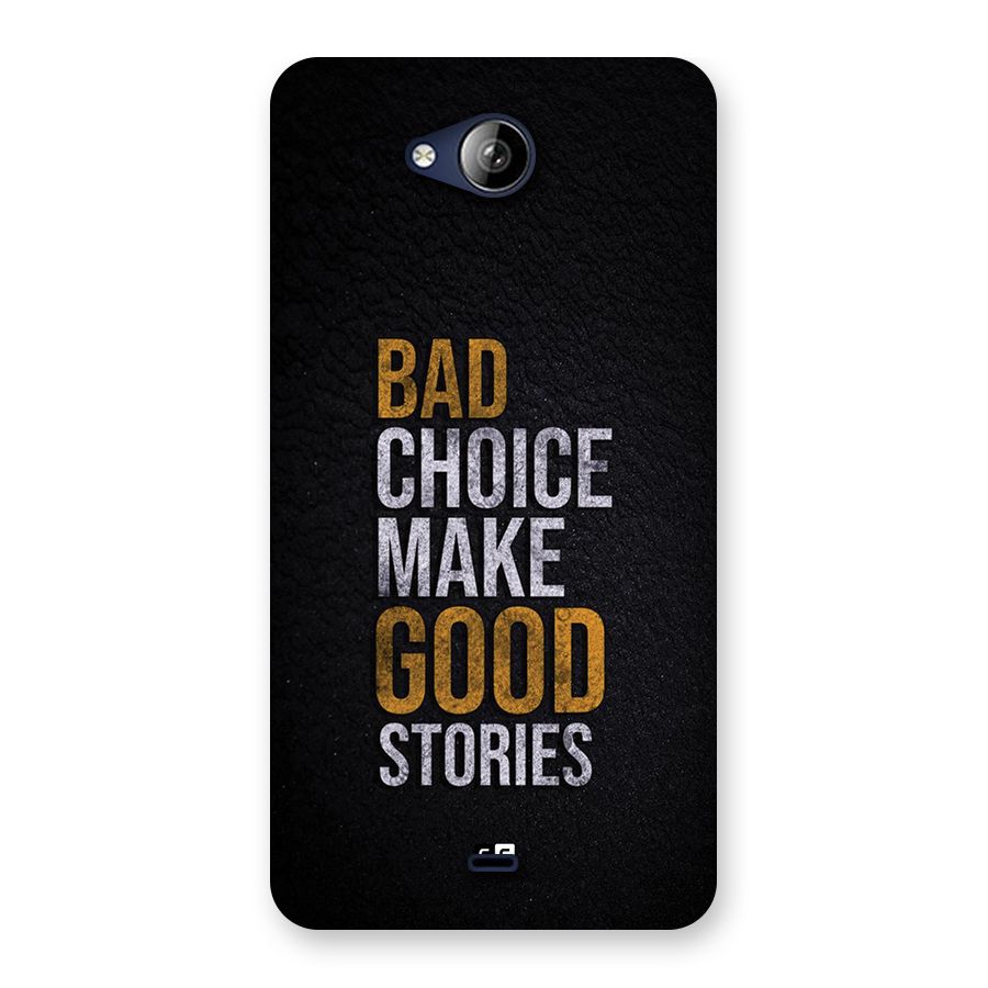 Make Good Stories Back Case for Canvas Play Q355