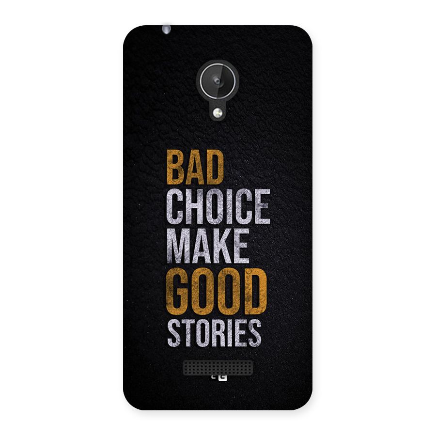 Make Good Stories Back Case for Canvas Spark Q380