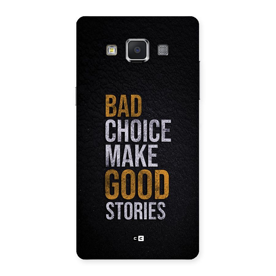 Make Good Stories Back Case for Galaxy A5