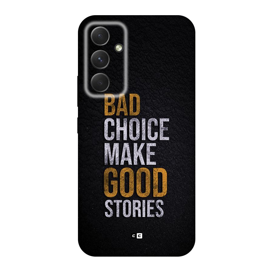 Make Good Stories Back Case for Galaxy A54
