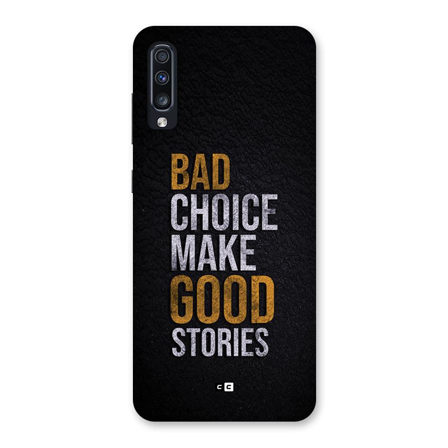 Make Good Stories Back Case for Galaxy A70s