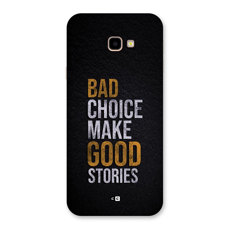 Make Good Stories Back Case for Galaxy J4 Plus