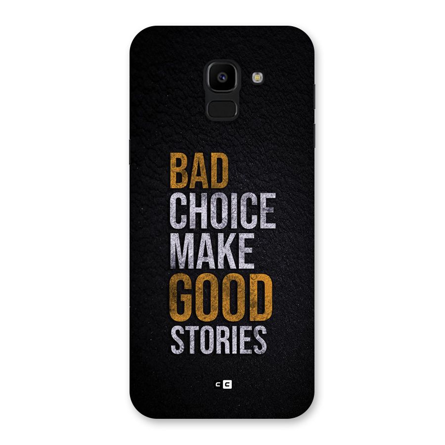 Make Good Stories Back Case for Galaxy J6
