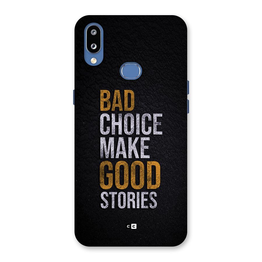 Make Good Stories Back Case for Galaxy M01s