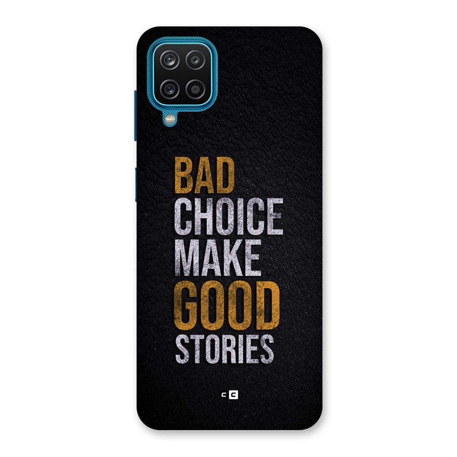 Make Good Stories Back Case for Galaxy M12