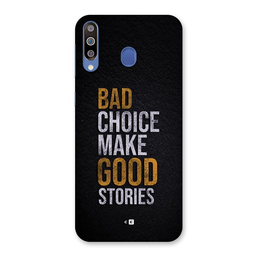 Make Good Stories Back Case for Galaxy M30