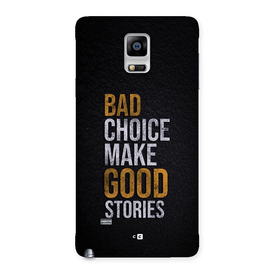 Make Good Stories Back Case for Galaxy Note 4