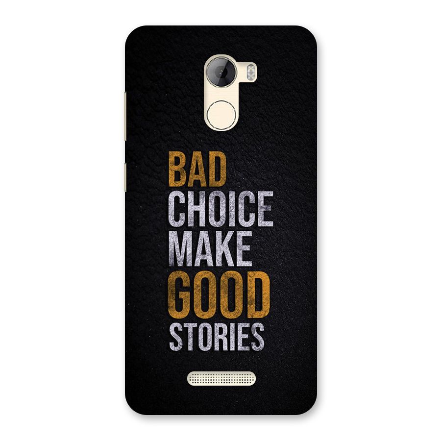 Make Good Stories Back Case for Gionee A1 LIte