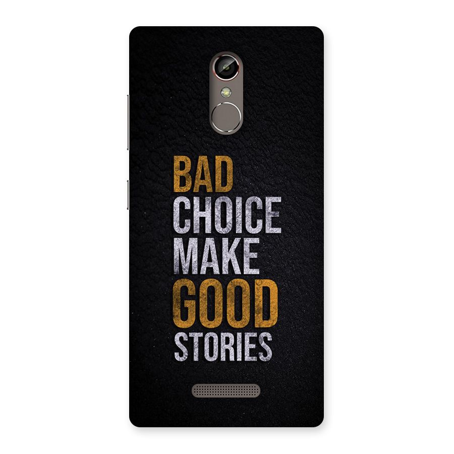 Make Good Stories Back Case for Gionee S6s
