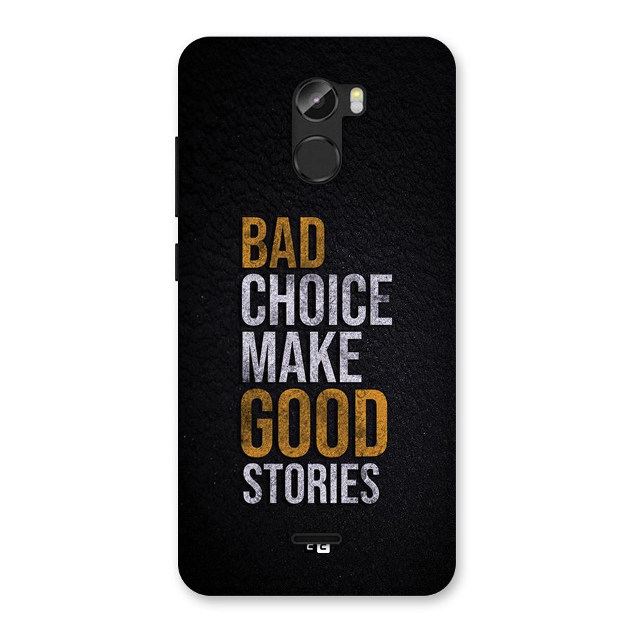 Make Good Stories Back Case for Gionee X1