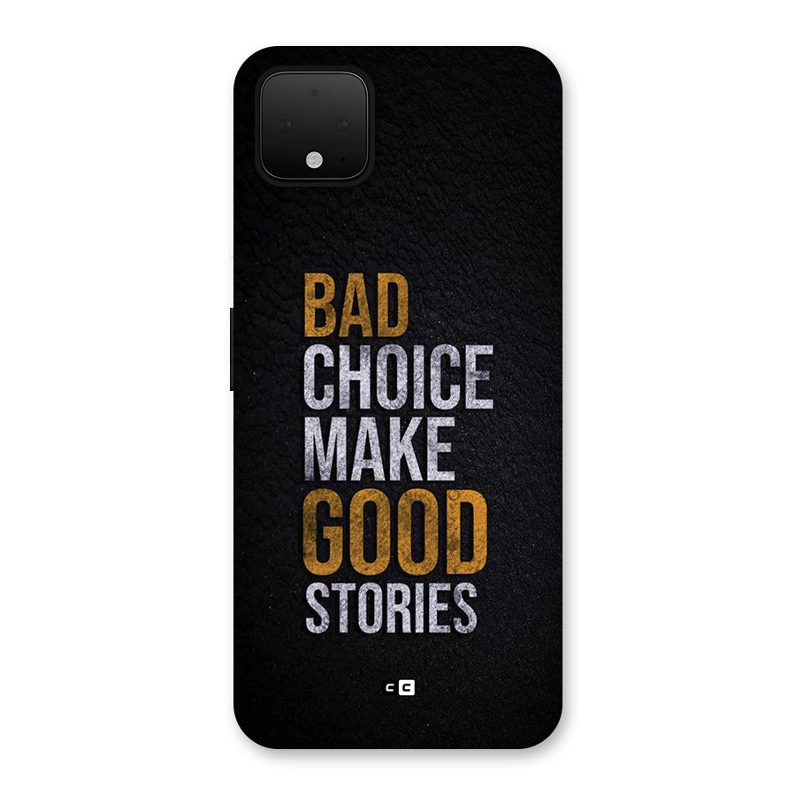 Make Good Stories Back Case for Google Pixel 4 XL