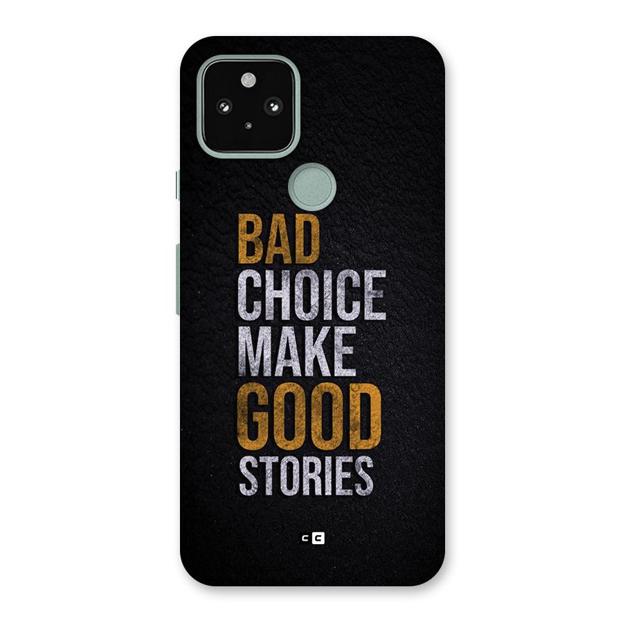 Make Good Stories Back Case for Google Pixel 5