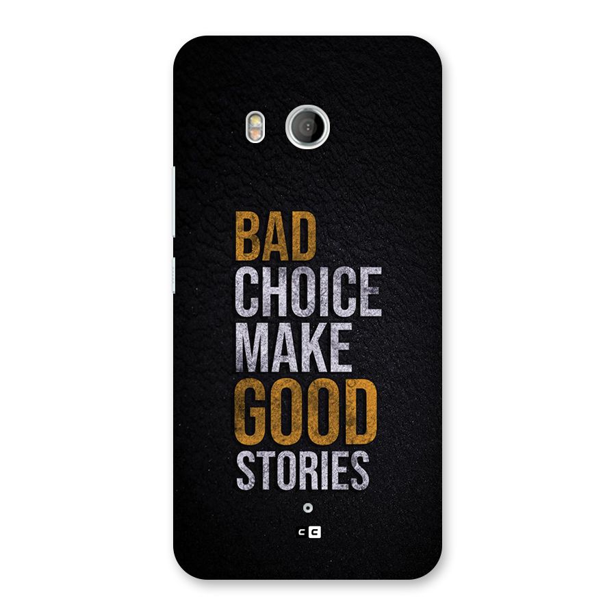 Make Good Stories Back Case for HTC U11