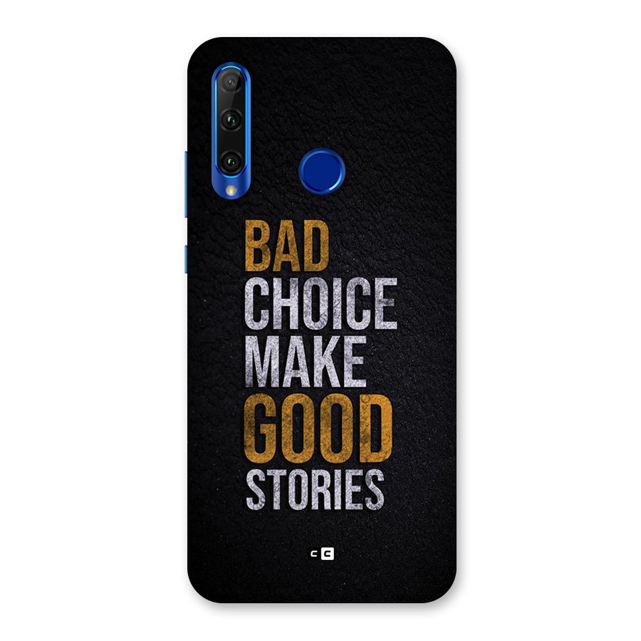 Make Good Stories Back Case for Honor 20i