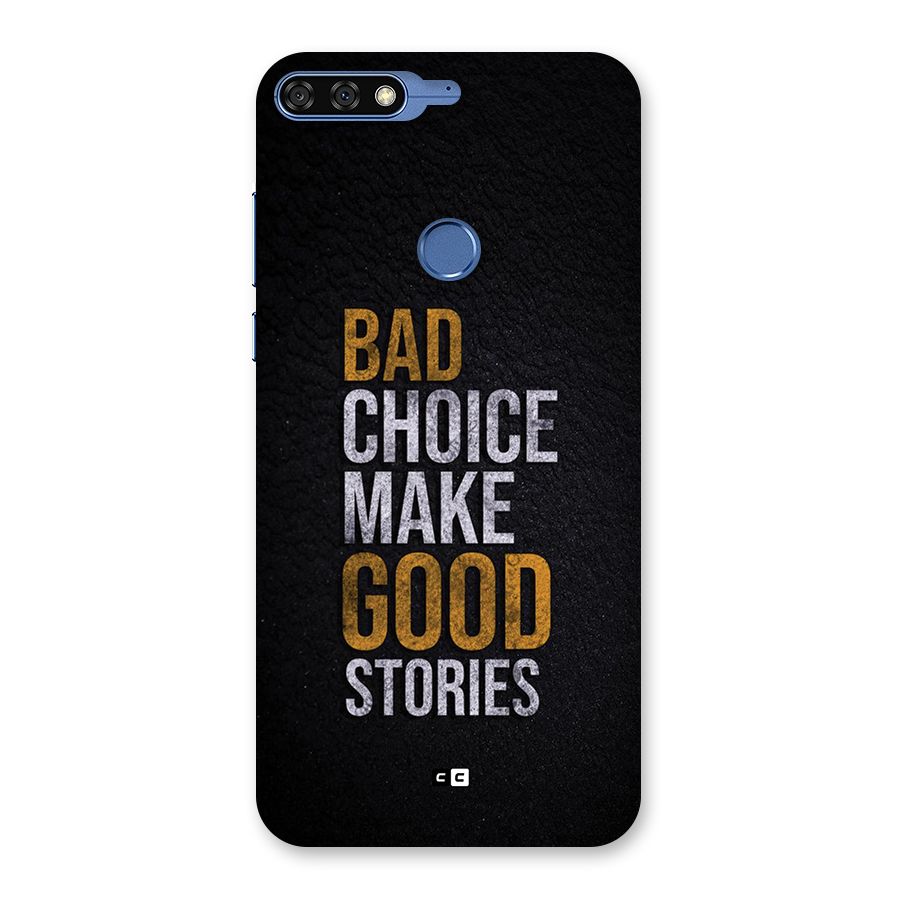 Make Good Stories Back Case for Honor 7C