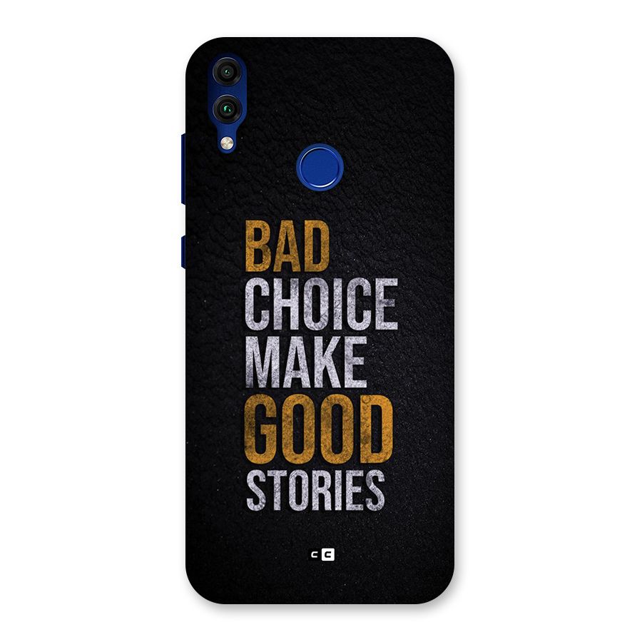 Make Good Stories Back Case for Honor 8C