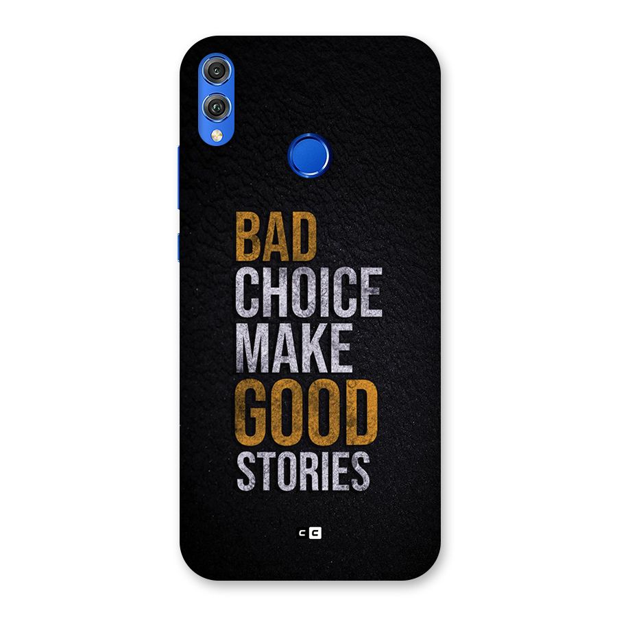 Make Good Stories Back Case for Honor 8X