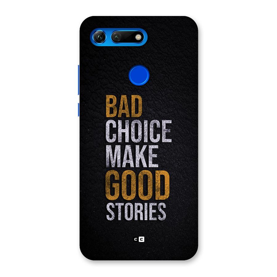 Make Good Stories Back Case for Honor View 20