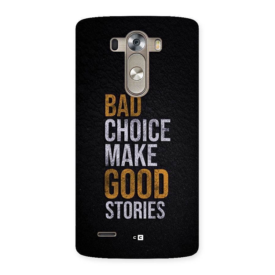 Make Good Stories Back Case for LG G3