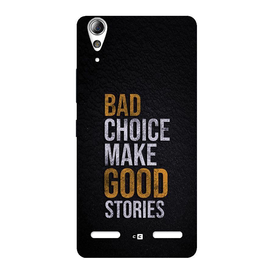 Make Good Stories Back Case for Lenovo A6000