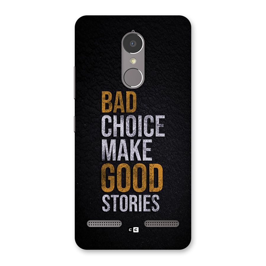 Make Good Stories Back Case for Lenovo K6 Power