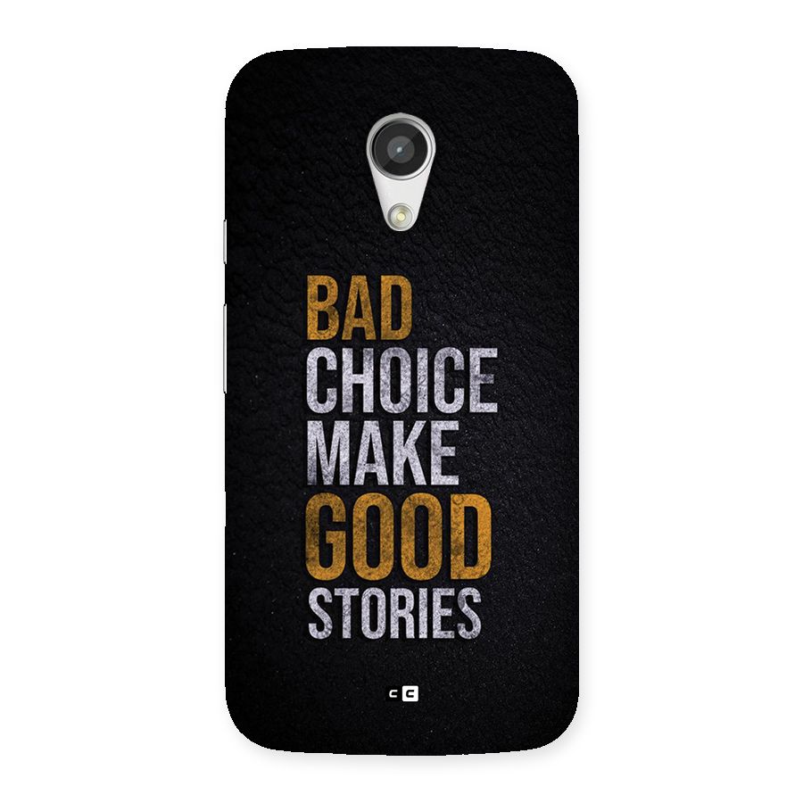 Make Good Stories Back Case for Moto G 2nd Gen