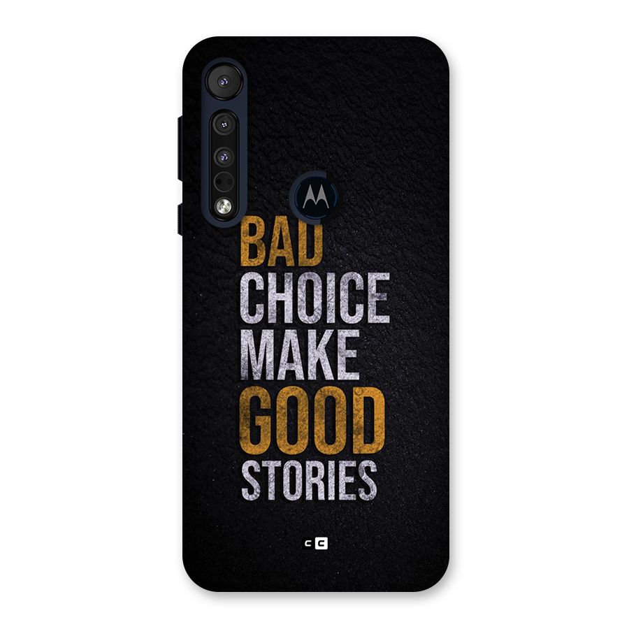 Make Good Stories Back Case for Motorola One Macro