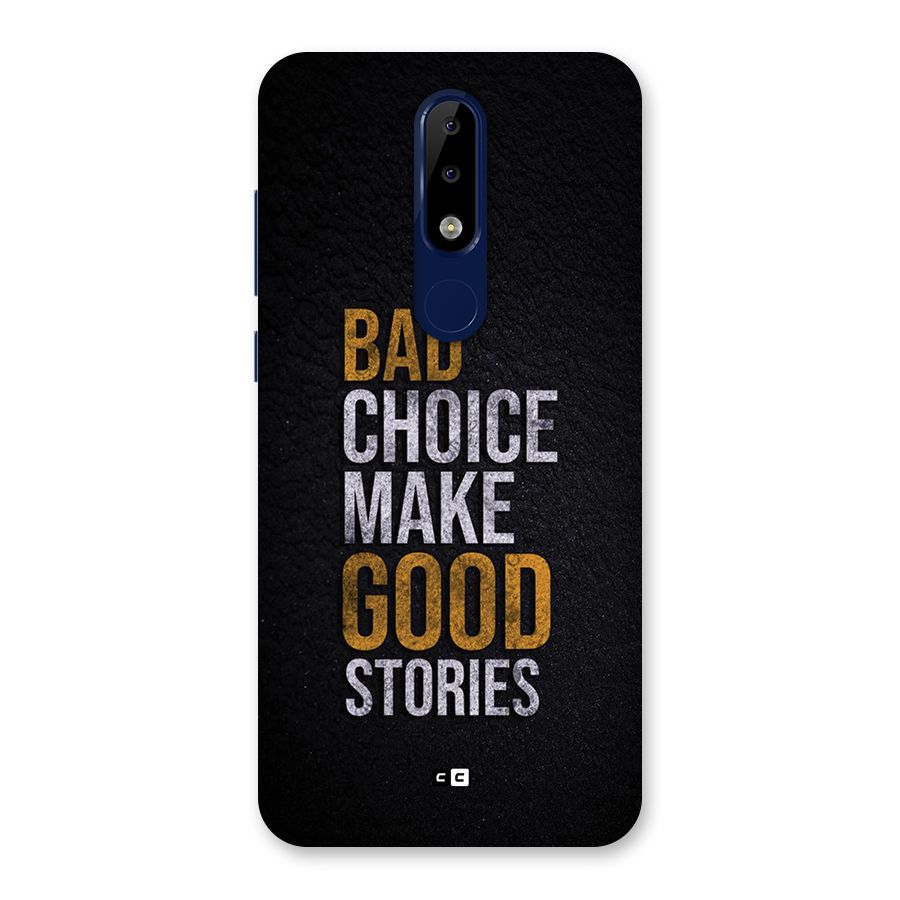 Make Good Stories Back Case for Nokia 5.1 Plus