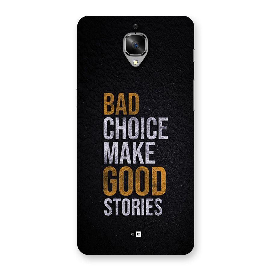 Make Good Stories Back Case for OnePlus 3
