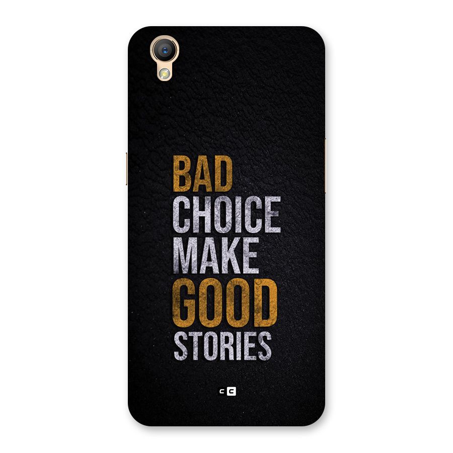 Make Good Stories Back Case for Oppo A37