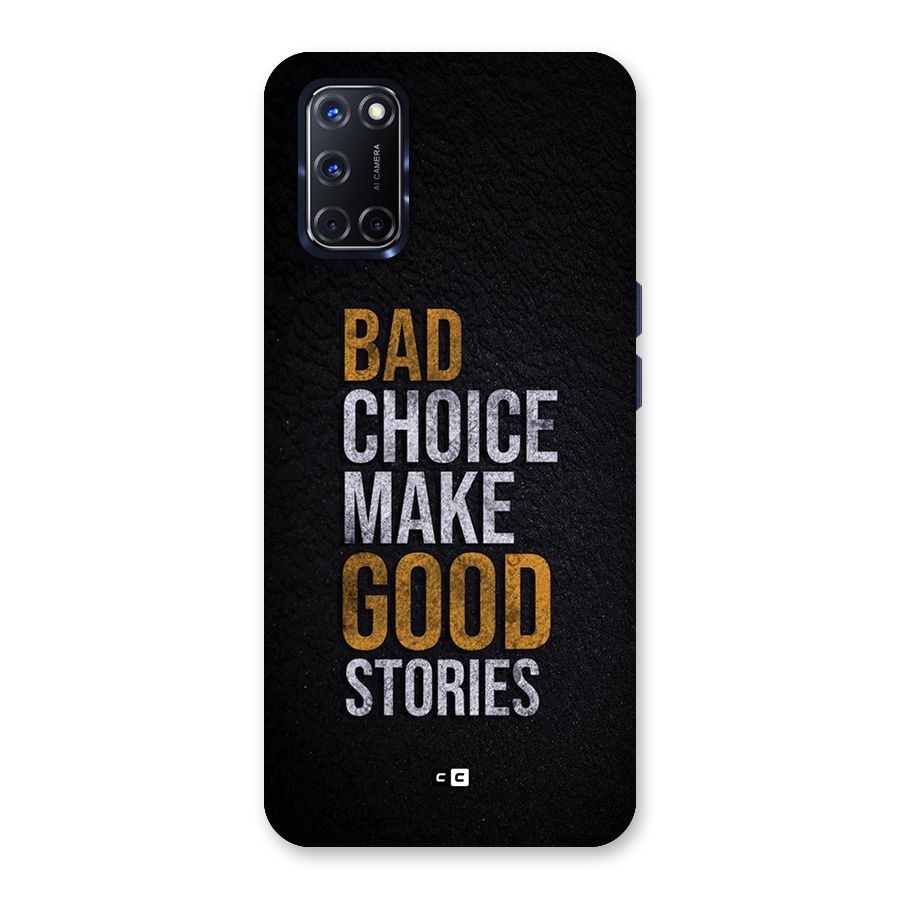 Make Good Stories Back Case for Oppo A52
