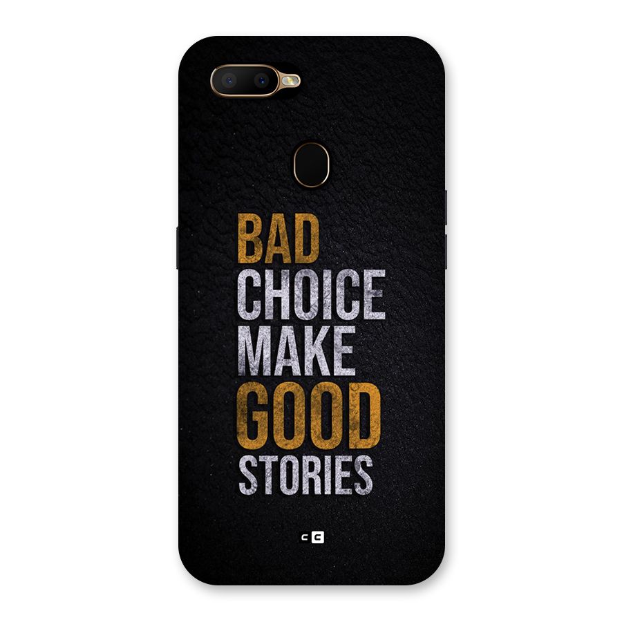 Make Good Stories Back Case for Oppo A5s