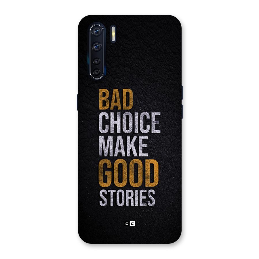Make Good Stories Back Case for Oppo F15