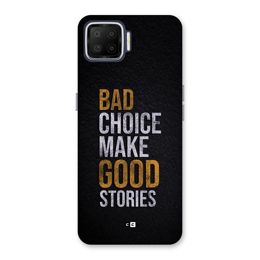 Make Good Stories Back Case for Oppo F17